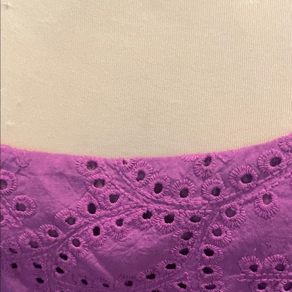 AND Time and Tru Purple Scoop Neck Top - Picture 5 of 12